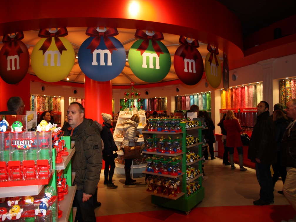 M&M's store in Leicester Square